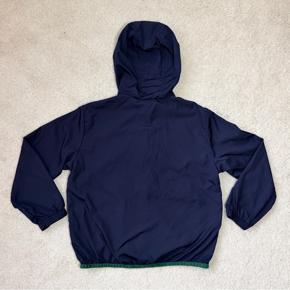 Lacoste Boys Navy and Green Hooded Jacket - Picture 9 of 9